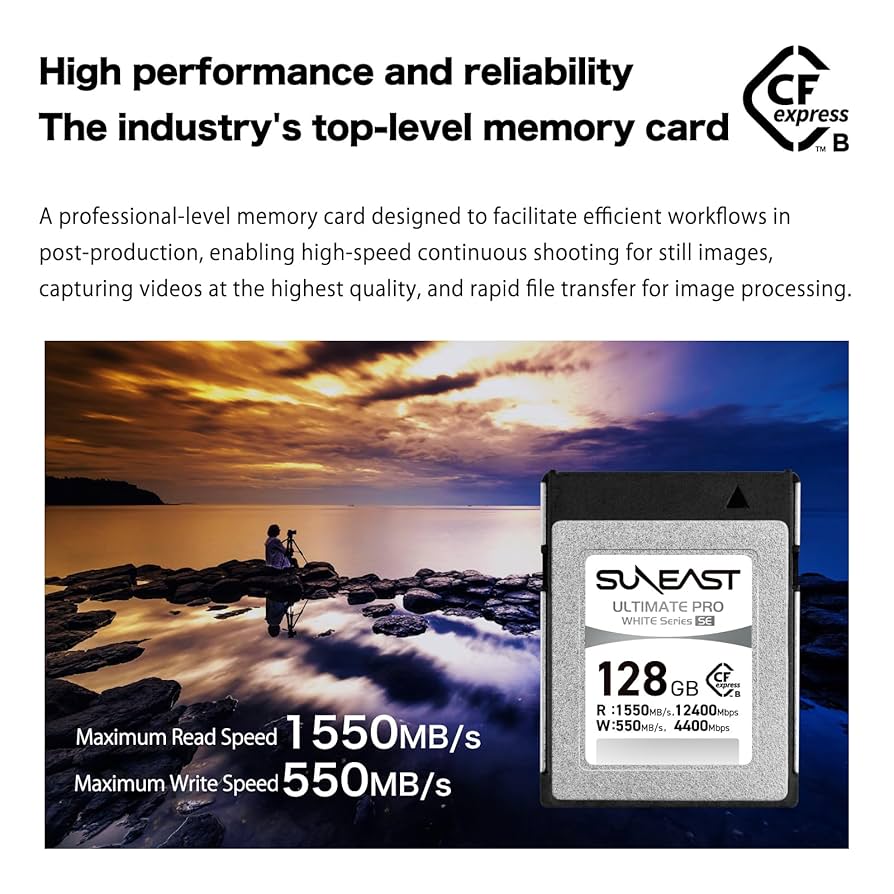 Amazon.com: SUNEAST Ultimate PRO White Series SE CFexpress