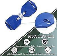 Vista 3 de Cubiertas de torre de puntal trasero compatibles con Chevrolet Corvette C8 2020-2023, cubierta de panel de protección de impactos de plástico ABS