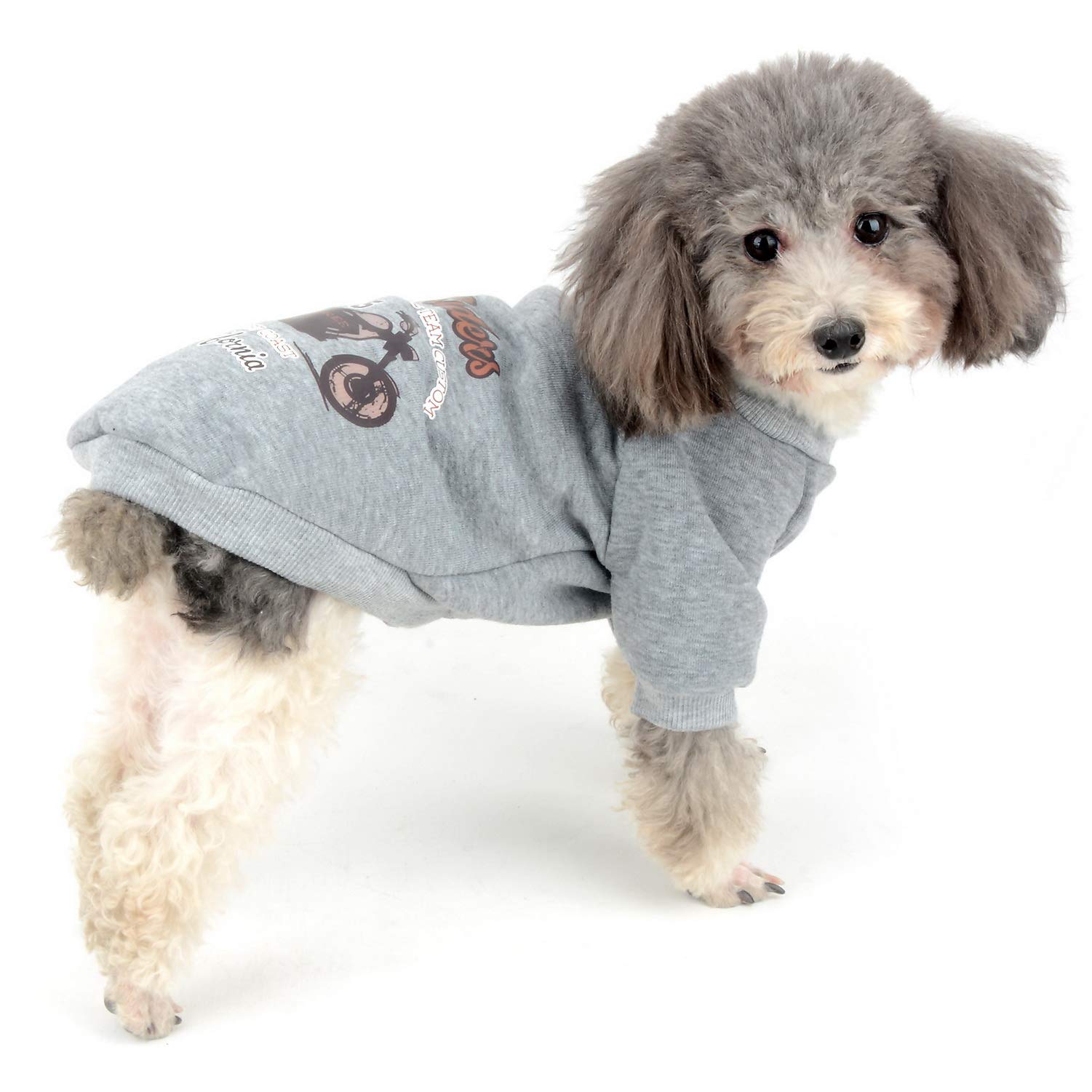 Zunea Hundewinterjacke Mit Tarnmuster – Warme Baumwolljacke Für Kleine Hunde