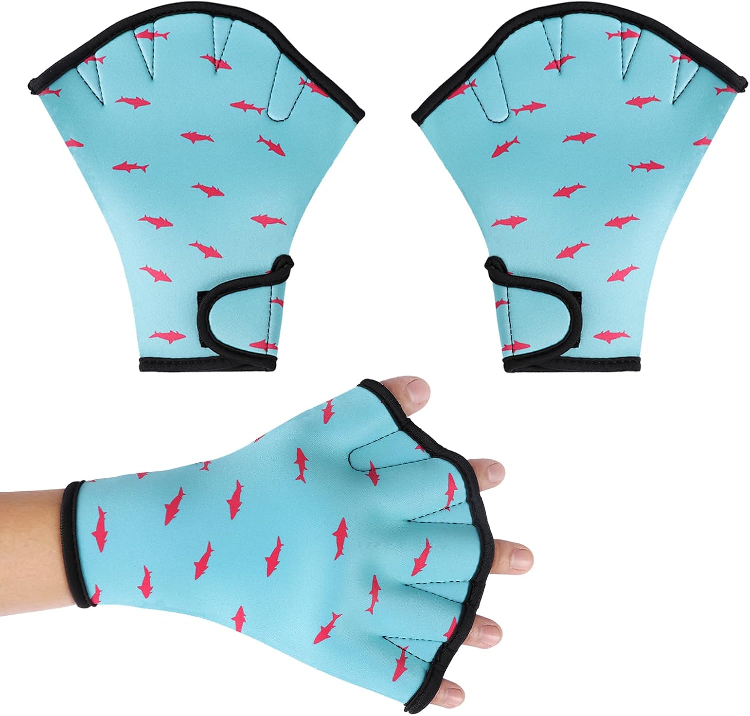 Nylon Swimming Gloves Aquatic Swimming bed Gloves Water