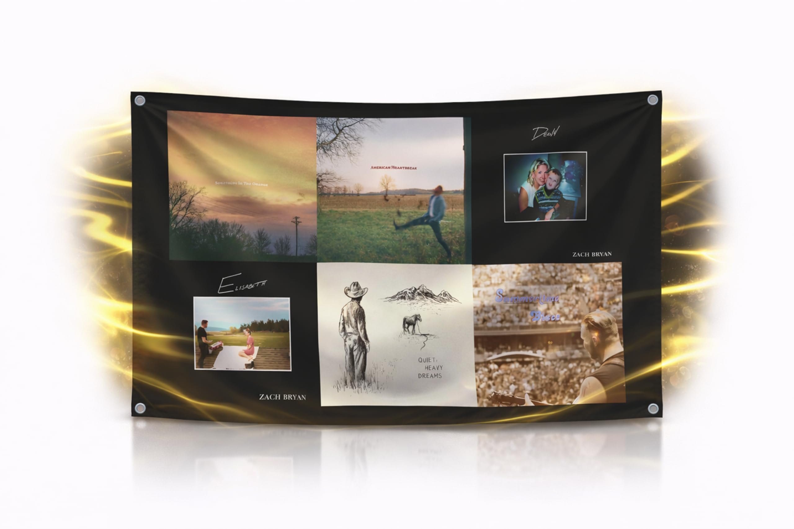 Elevate Your Space: The Chic LUIVU American Music Flag Review