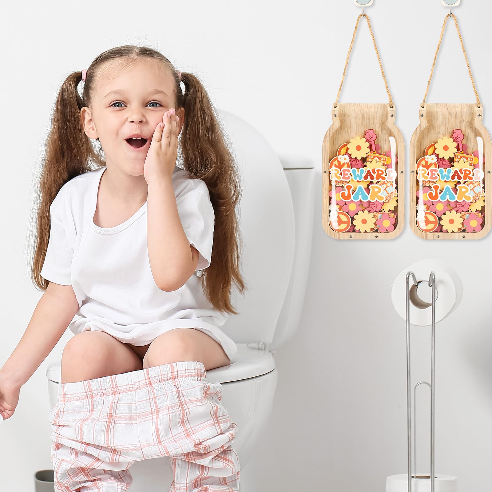 122 tarros de recompensa geniales para niños, tabla de recompensas de entrenamiento de comportamiento de entrenamiento para ir al baño y tabla de tareas, tarro de recompensa de comportamiento para
