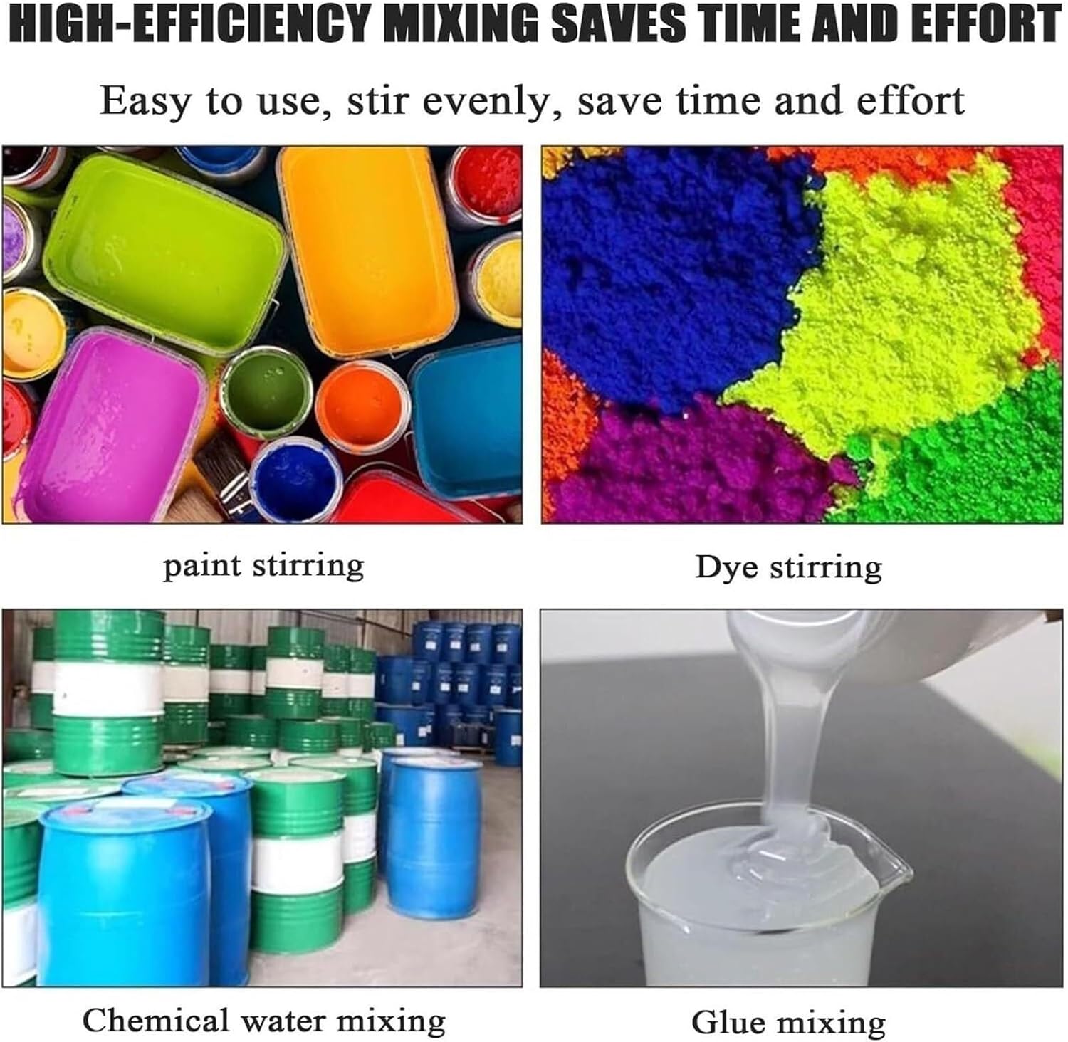 Air Agitator, Air Powered 1 Ton Tank Mixer, Paint Mixer with Support Frame for Paint Coatings