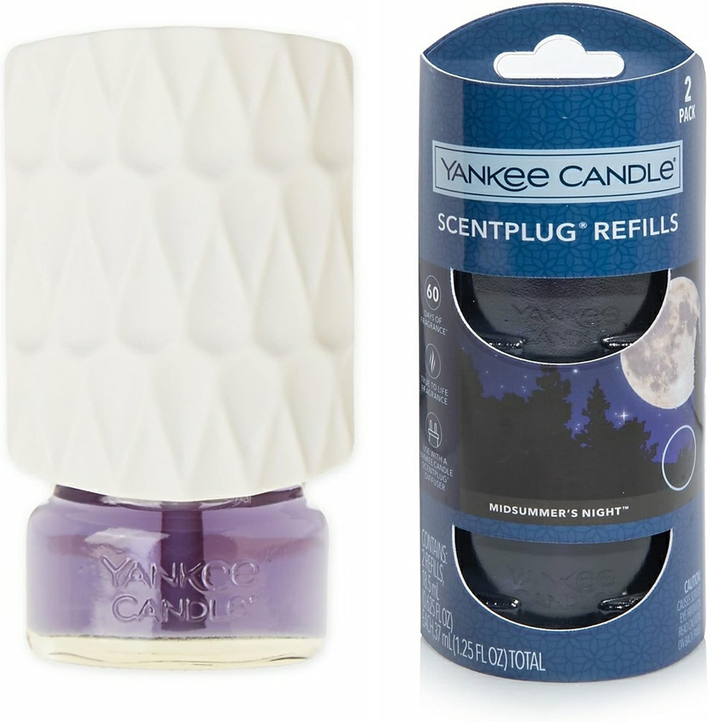 Yankee Candle with ScentPlug Diffuser with 3 Fragrance