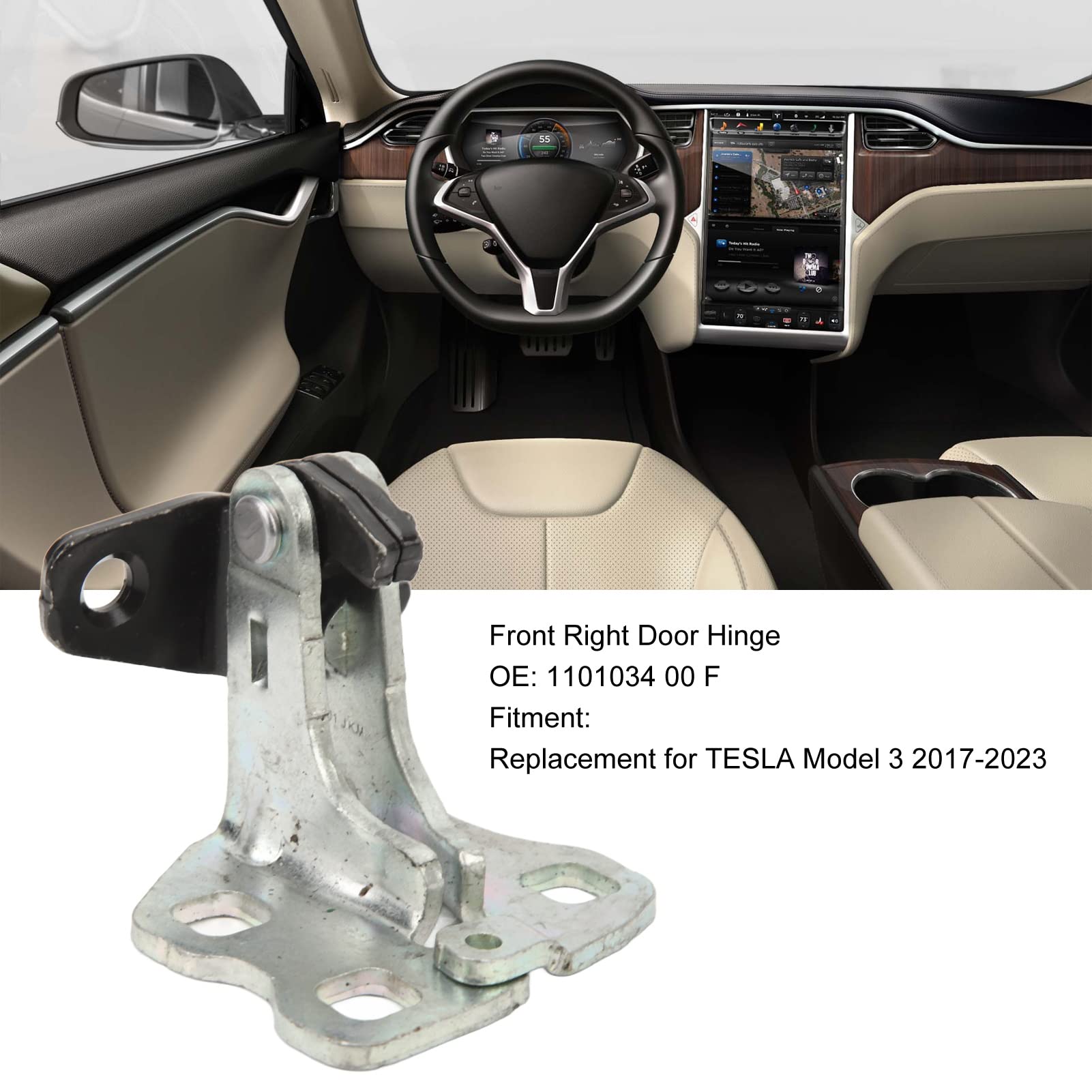 Peugeot 206cc ドア　ヒンジ　修理キット左右 Amazon | フロント右ドアヒンジ 1101034 00 F 上部ドアヒンジ交換