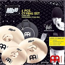 Meinl Mb10 Cymbal Set - 14 Inch Hi Hats, 16 Inch Crash, 20 Inch Ride