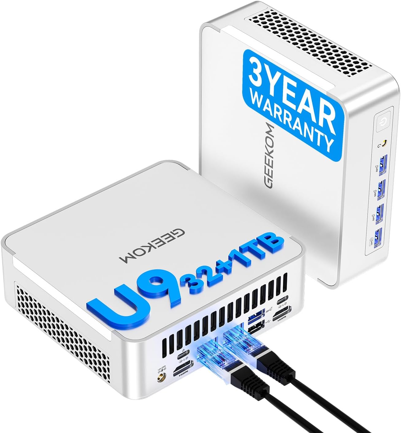 GEEKOM XT1 Mega Mini PC,with Extremely U9-185H[Beats i9-13900HK],Finest Inte…