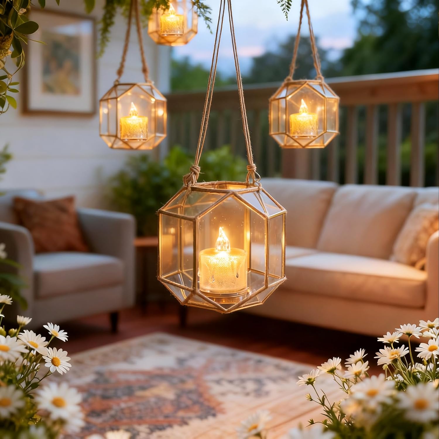 LED Flameless Candles, 24Pcs Crystal LED Tea Lights Battery Operated for Christmas Romantic Night Wedding Anniversary Table Party Decoration - Image 4