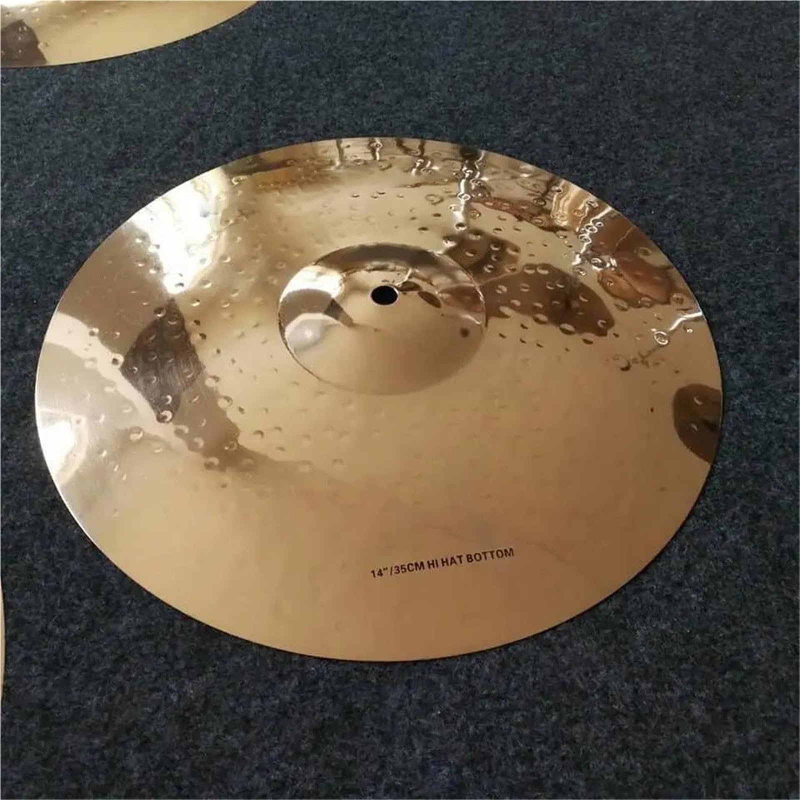 Beckenset Mit Polierter Oberfläche Der B8-Serie 14" HiHat + 16" Crash + 18" Crash + 20" Ride + Tasche Für Schlagzeug