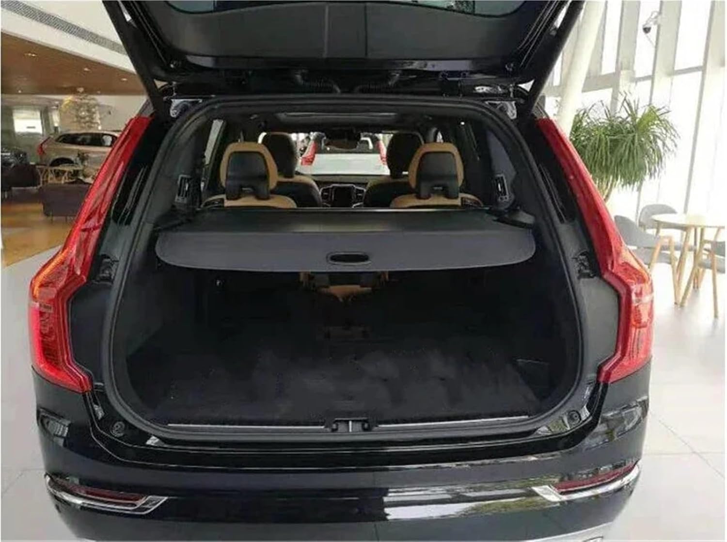 Rear Trunk Cargo Cover Fit for Volvo XC90 2016-2025 Shield Shade Curtain Partition Board Privacy Blinds Security Accessories