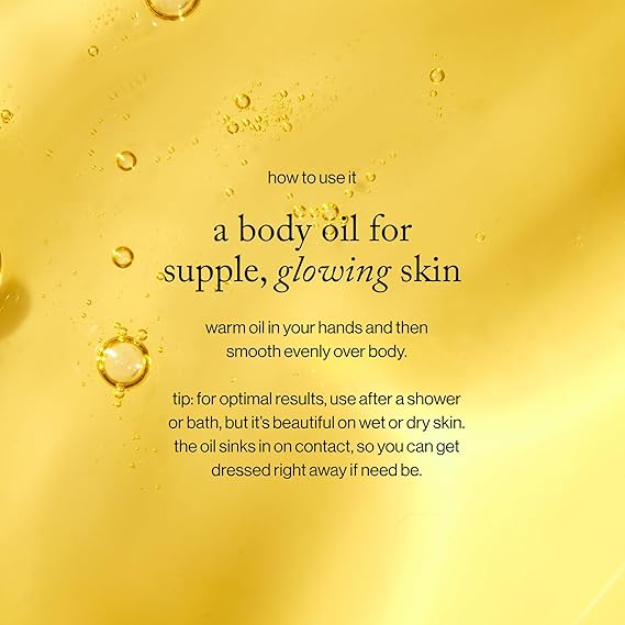 goop Beauty Body Oil | Moisturizer for Dry Skin | Kakadu Plum & Sea Buckthorn Oils | Instant Hydration to Firm & Smooth | 4 fl oz