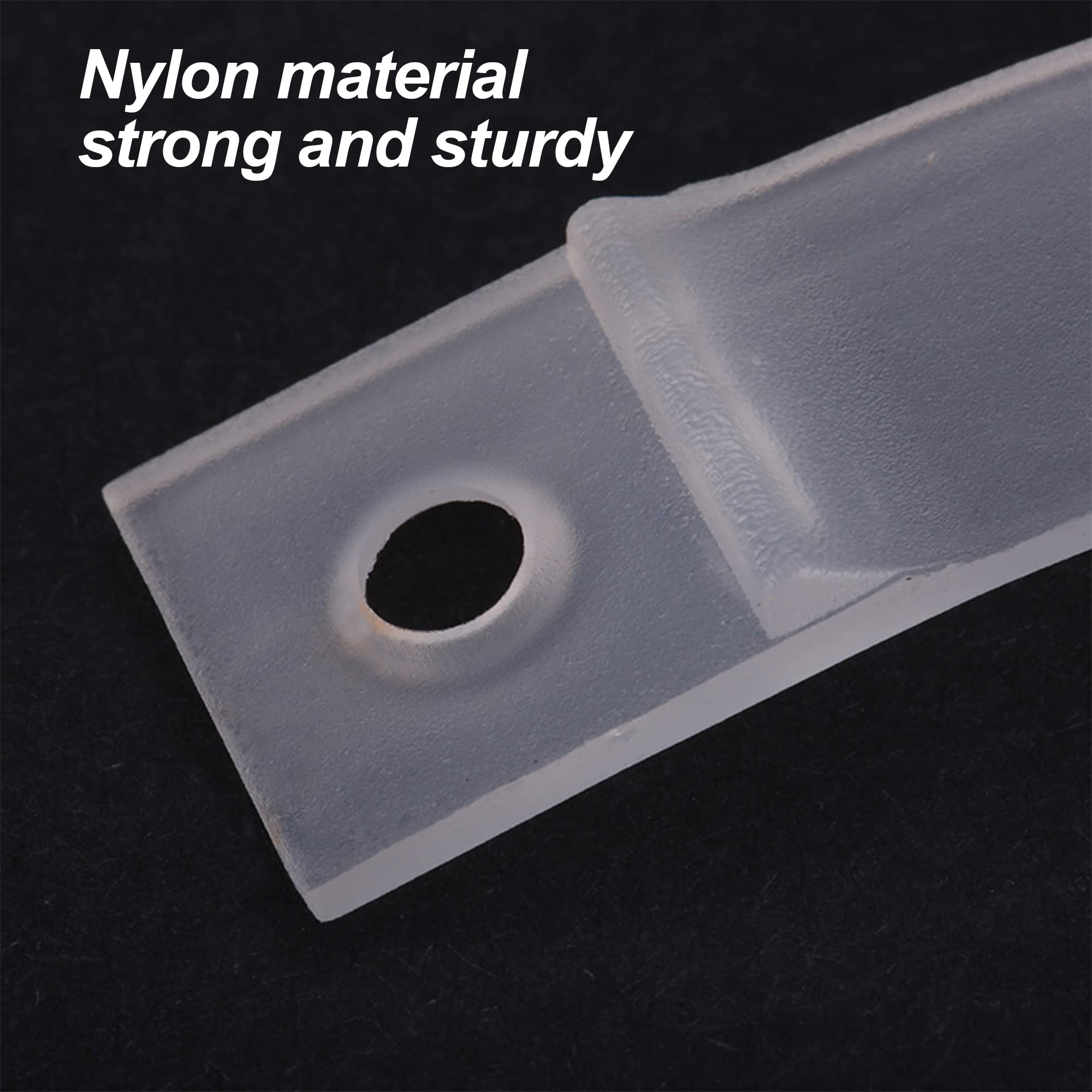 GLEAVI Lot De 100 Butées De Tiroir Antidérapantes En Plastique Pour