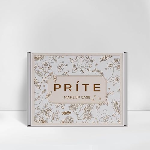 Miniatura 9 de Bolsa de maquillaje transparente, estuche organizador de cosméticos, bolsa de aseo de viaje impermeable, bolsa de cuidado de la piel con cremallera