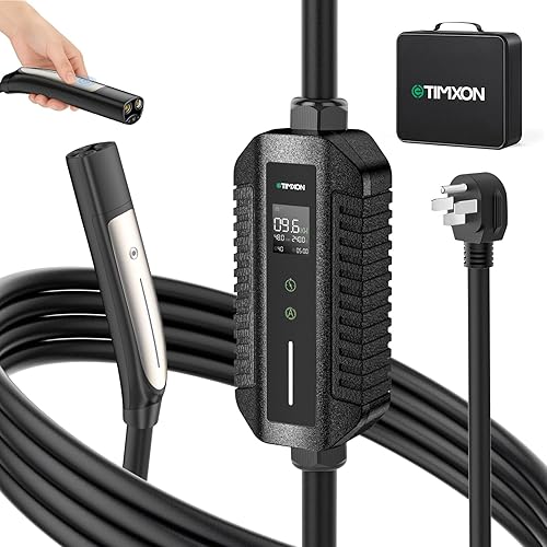 40Amp Level 2 EV Charger NACS for Tesla Mobile Charging-ETL Certified, 240V, NEMA 14-50 Plug,Portable Electric Car Charger with 25ft Cable for Home/Garage,Compatible with Tesla 3/Y/S/X/Cybertruck