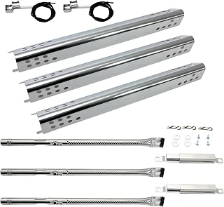 DG273 Replacement for Charbroil Performance Tru Infrared 3 Burner 463370719 463371116 463280019 463336016 463633316 463672416 463344116 Igniter Grill Burner Heat Plate Crossover Tube