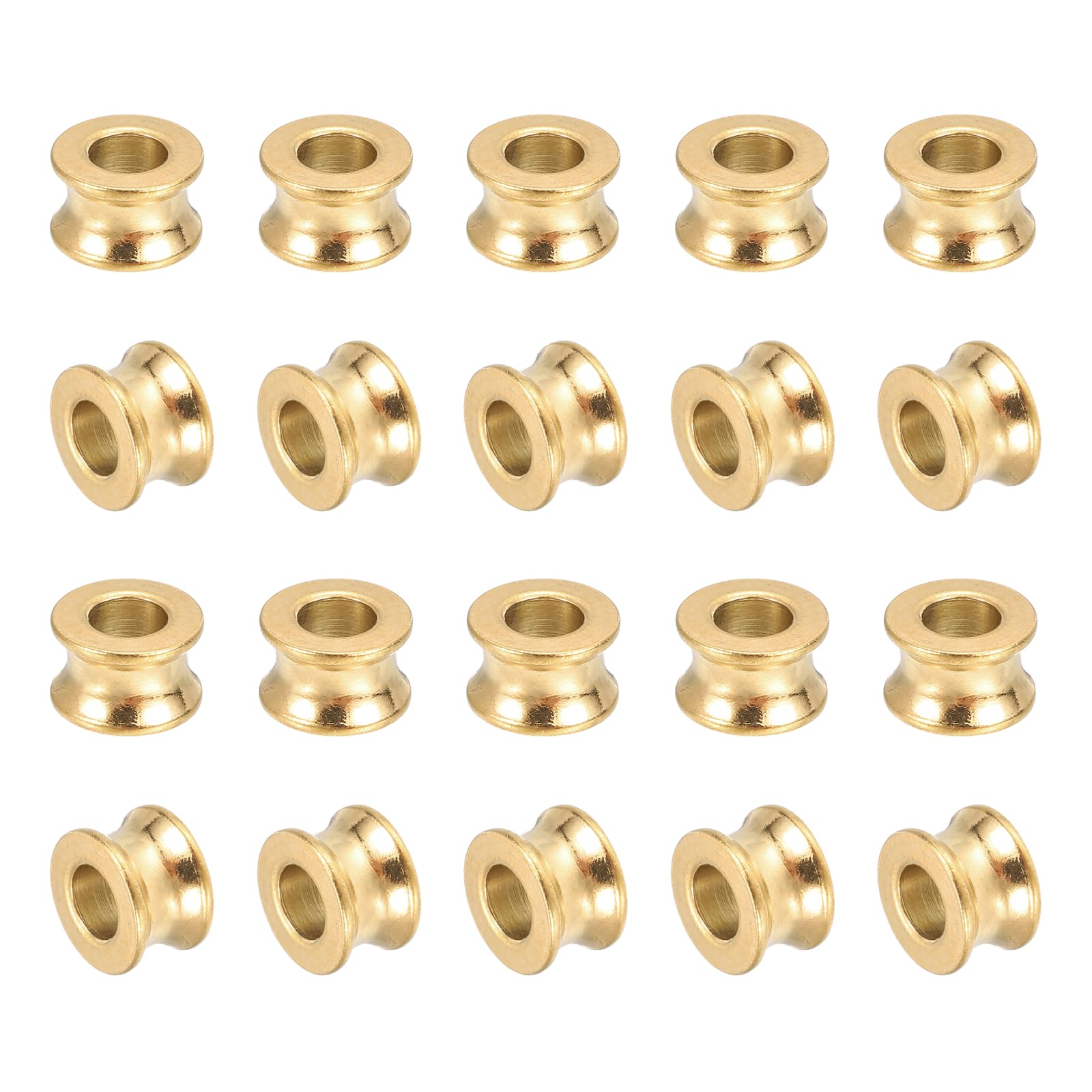 Perles grand trou en acier inoxydable pour customiser vos bracelets en paracorde