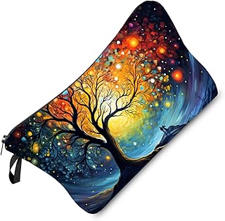 Livel lhood Bolsa de maquillaje con diseño de...