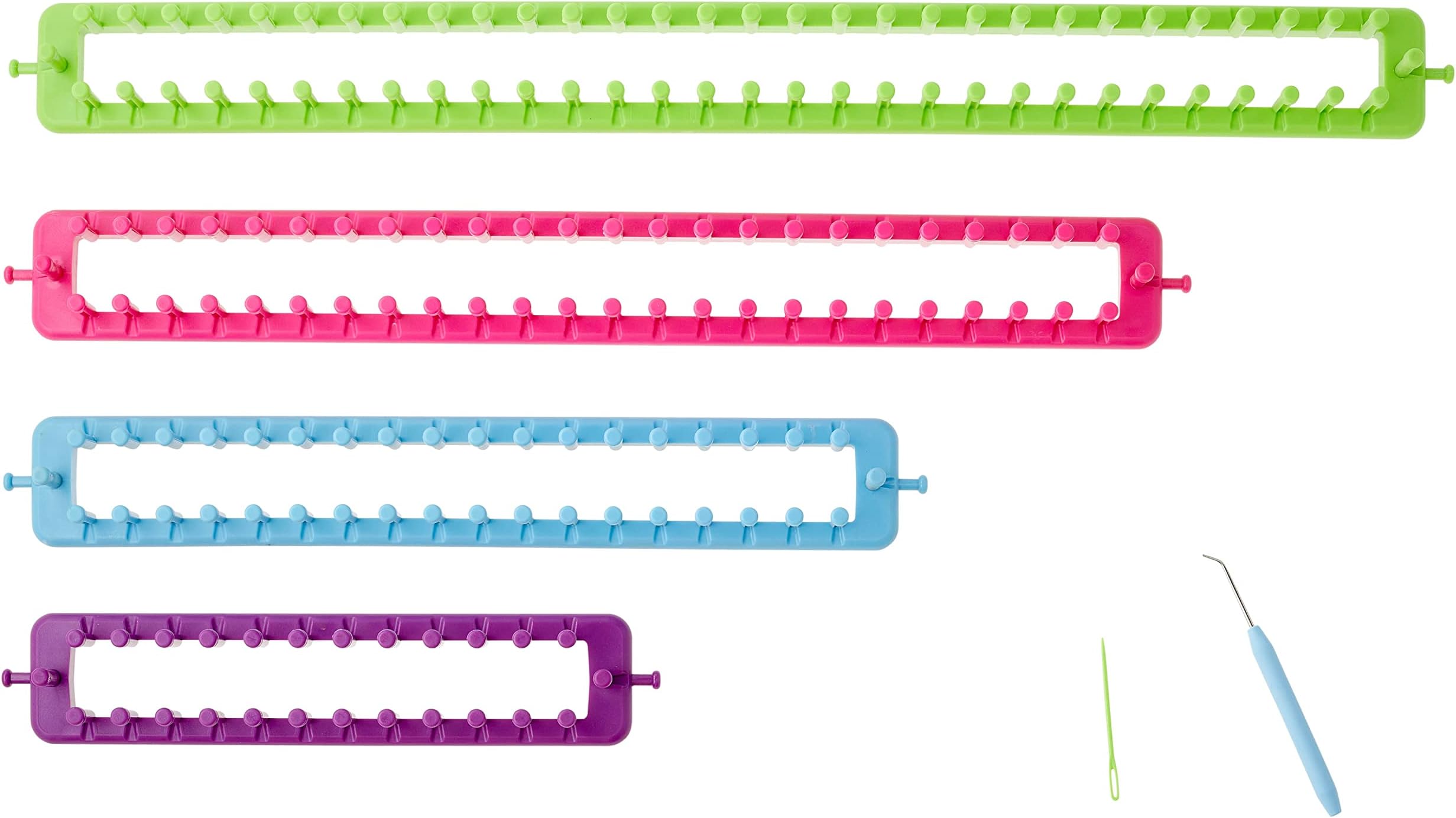 Knit Quick Long Loom Set, (10", 14", 18" 22")