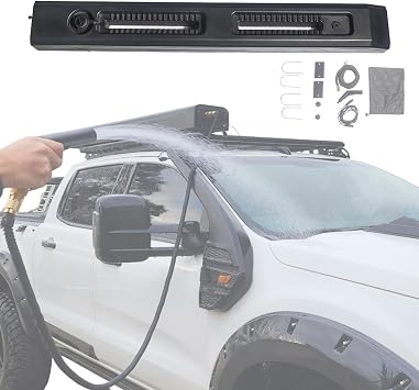Outdoor Water Storage Tank,On-Board Water Tank,26L Large Capacity,Multiple Spray Modes,Quick Installation,Built-In Buffer Partition Structure,For Trucks Suv Water Storage