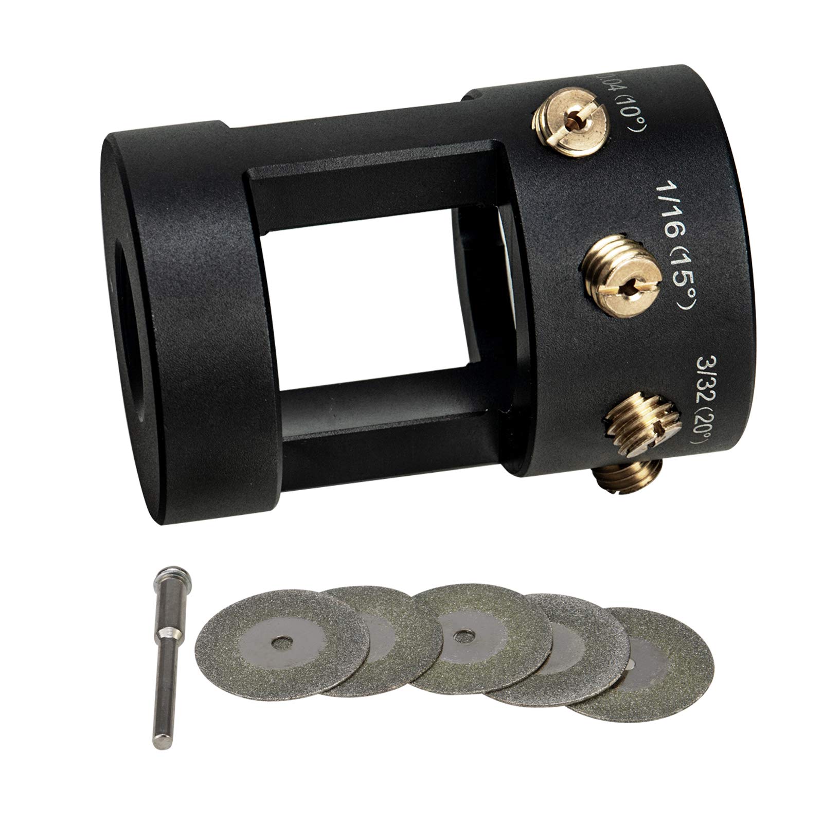 KKmoon Tungsten Electrode Sharpener Tungsten Needles Tungsten Rods Grinder Aluminum TIG Welding