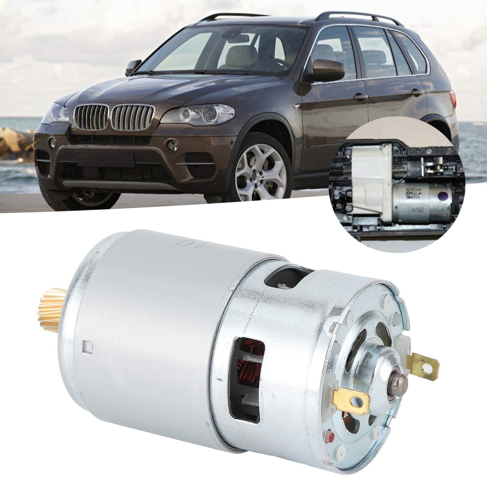 Sostituzione Motore Freno a Mano 34436850289 per W221 06-13 | Ing Modulo Attuatore Freno Motore 17 Denti Adatti | Sostituzione del Motore del Freno a Mano per X5