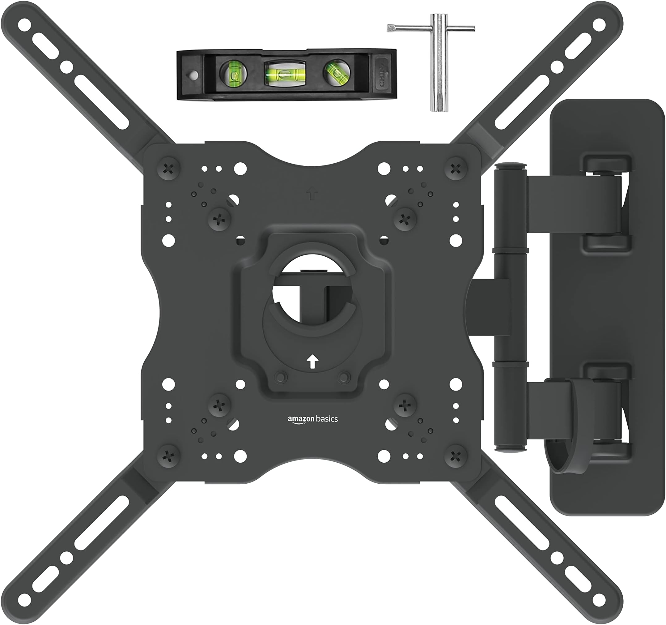 Amazon Basics Articulating TV Wall Mount Bracket for 66 to 140 cm TVs