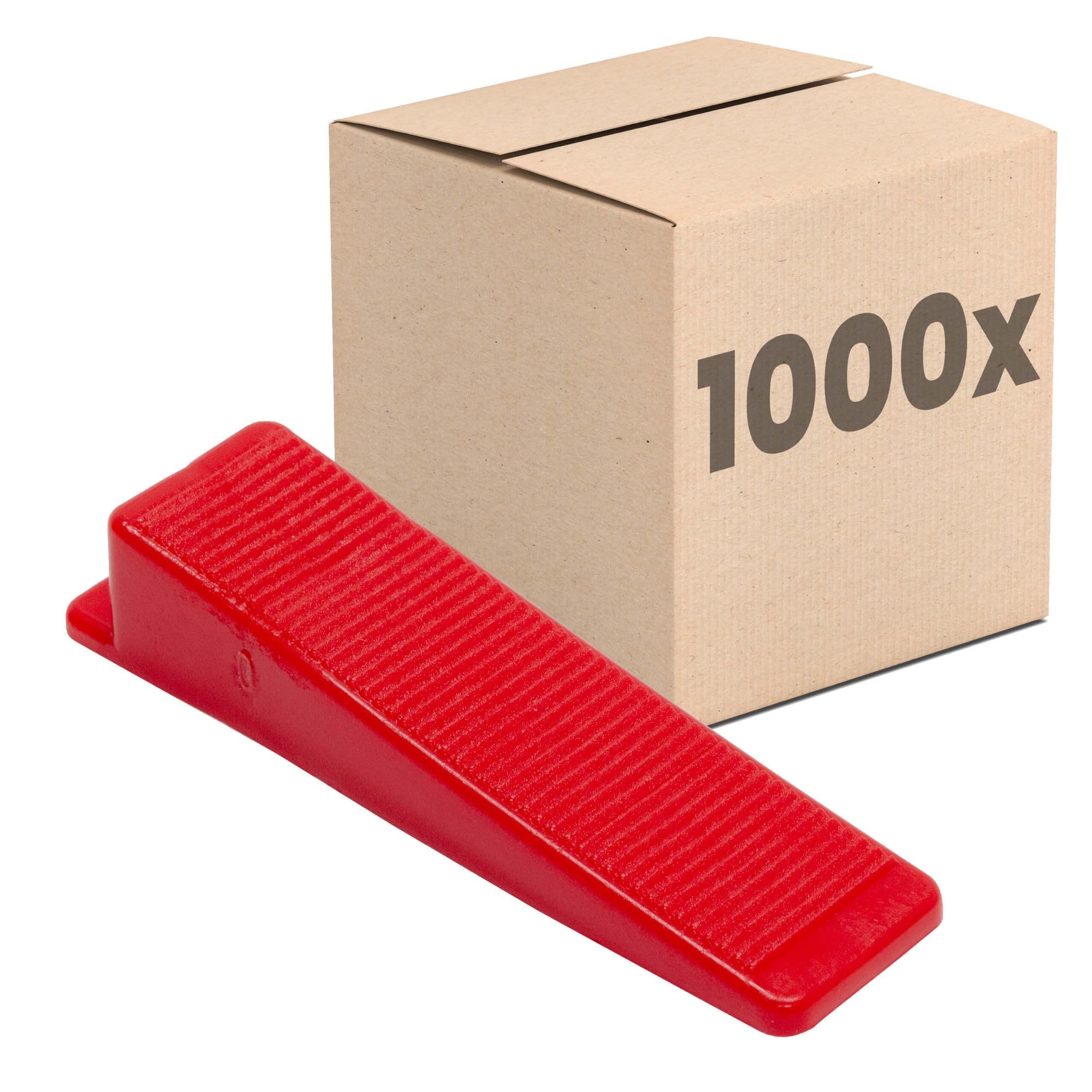 Croisillon Autonivelant – 1000 Cale, Kit de Pose, Outil Carreleur pour Carrelage, Kit de Nivellement pour Carrelage
