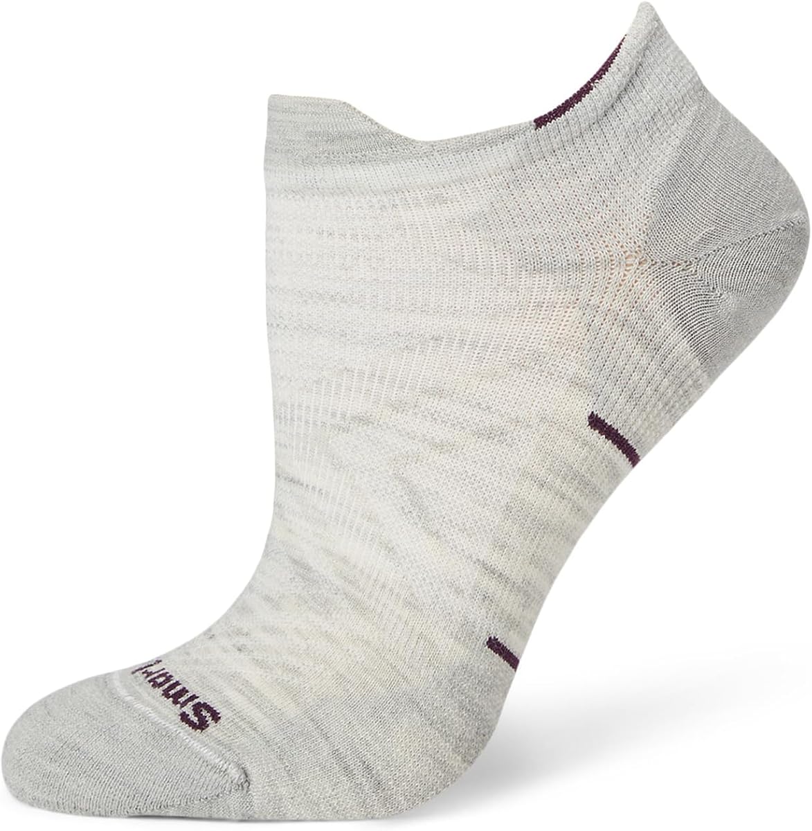 Calcetines Smartwool Run Zero Cushion Low Ankle para mujer