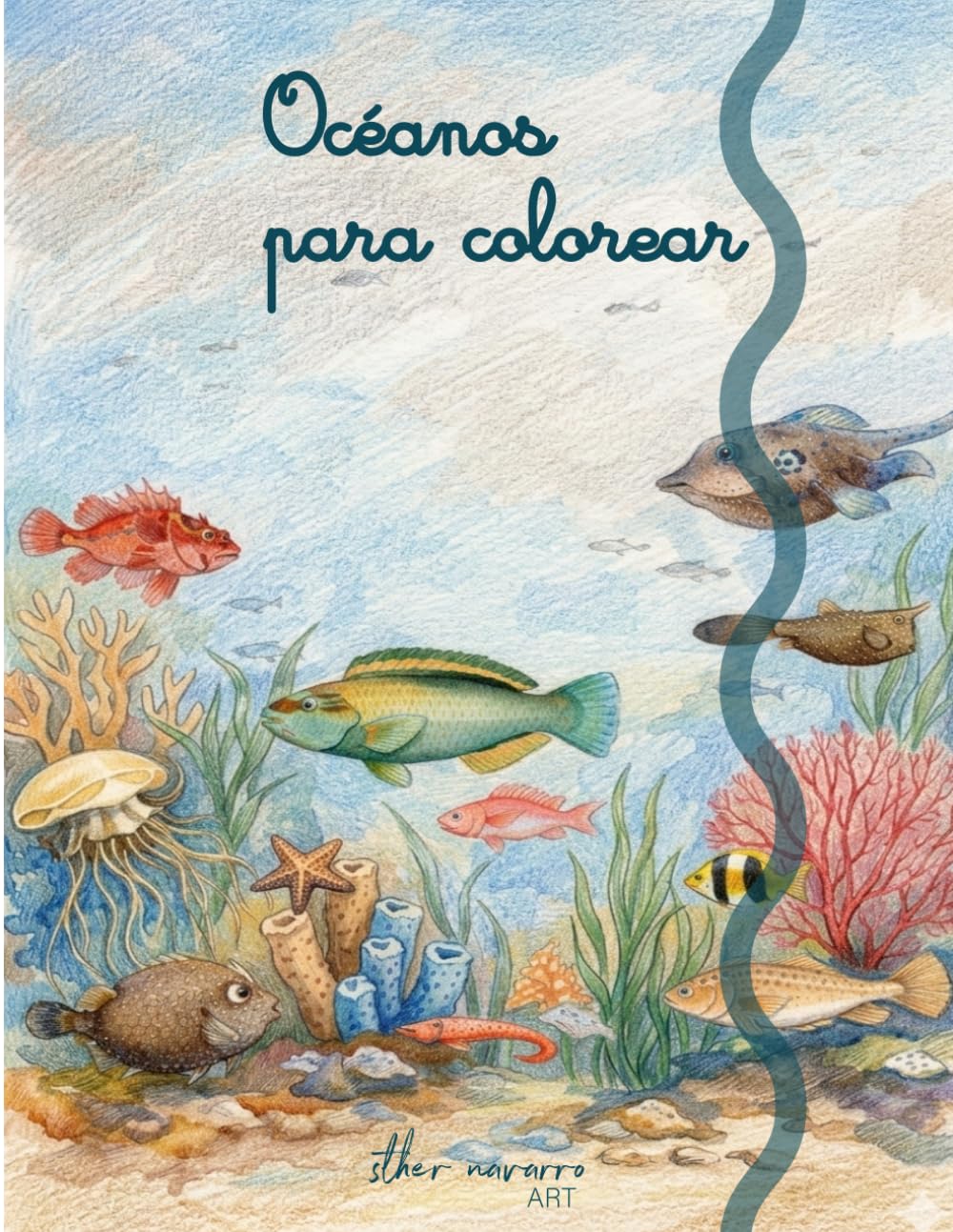 Océanos para colorear