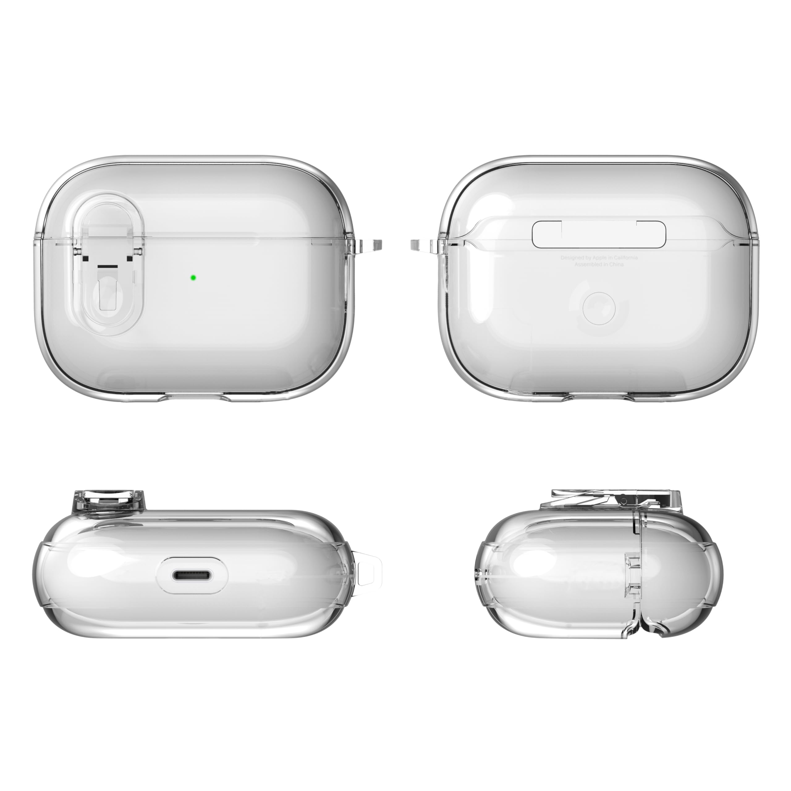 Amazon.co.jp: YOUULAR (ケースティファイ) クリアケース Airpods Pro
