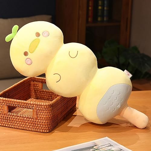 Miniatura 2 de Almohada de felpa de pato, lindo cojín de peluche de pato amarillo, almohada para abrazar, regalo para niñas y niños, 25 pulgadas