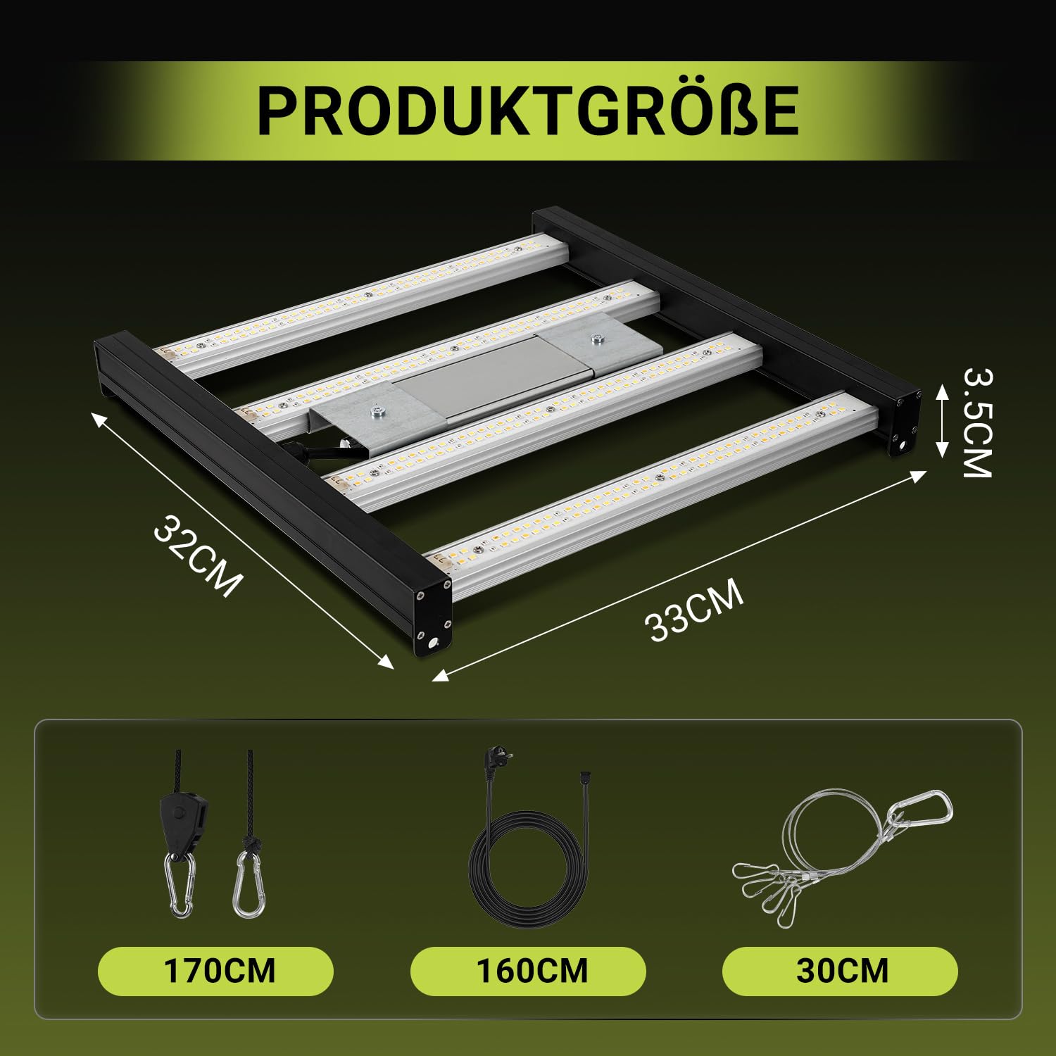 Lámpara LED para plantas, 150 W, luz de crecimiento de espectro completo, regulable, lámpara de crecimiento para verduras, flores, plantas de interior, hidroponía, tienda de cultivo, 4