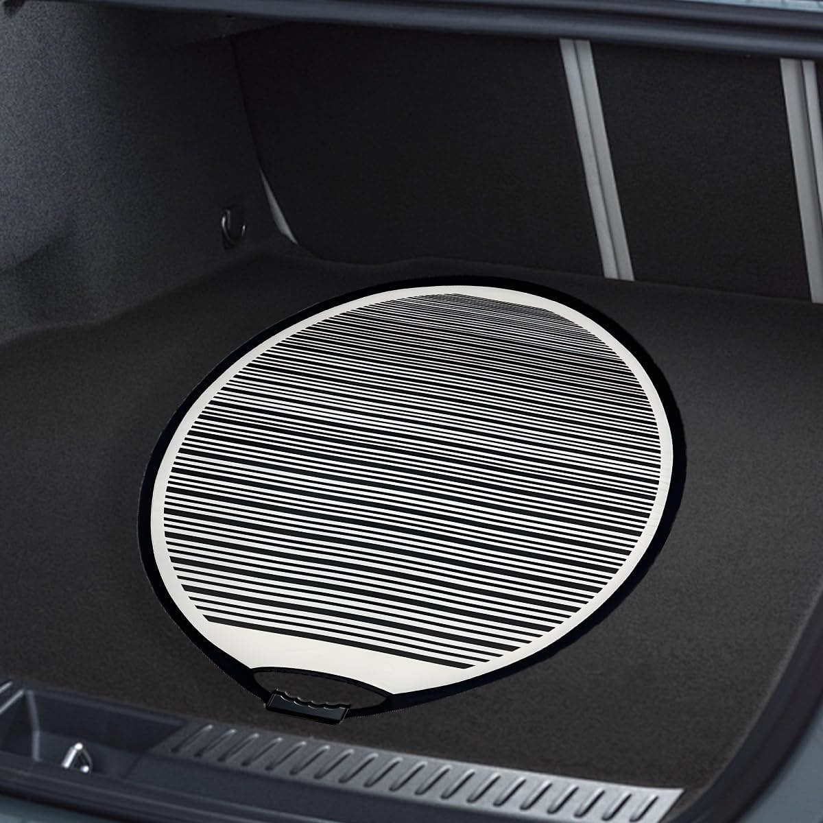 Dent Reflector Board, 32 Inch Portable Flexible PDR Lined Striped Light Board Dent Detection Panel, Foldable Car Dents Removal Fix Tools for Vehicle Door Scratch and Hail Damage (80CM)