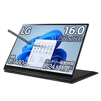 LG gram 16T90P-KA78J_16インチノートパソコン_2in1 71IDgjx3dUL._UF350,350_QL50_.jpg
