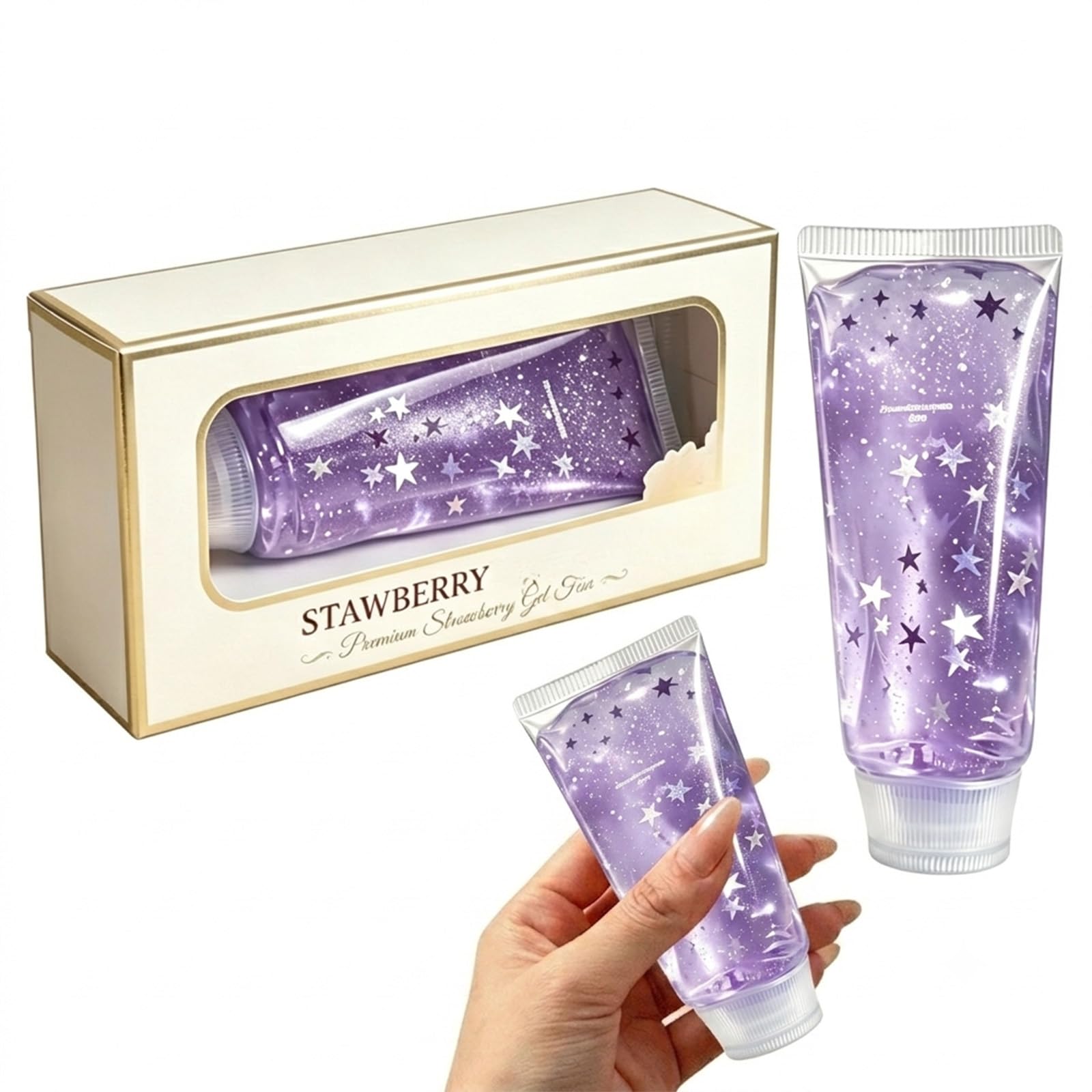 Toothpaste Squishy, Jam-Filled Toothpaste Tube Shape Stress Ball for Adults