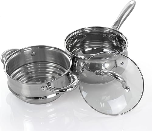 Miniatura 2 de Gibson Home Ancona - Juego de utensilios de cocina de acero inoxidable con forma de vientre, 12 piezas, con herramientas de cocina, color plateado