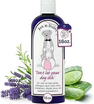 Jax N Daisy Dont Let Your Dog Itch Lotion, 16 oz Itch Relief for Dogs, Anti-Itch Skin Soother & Grooming Care