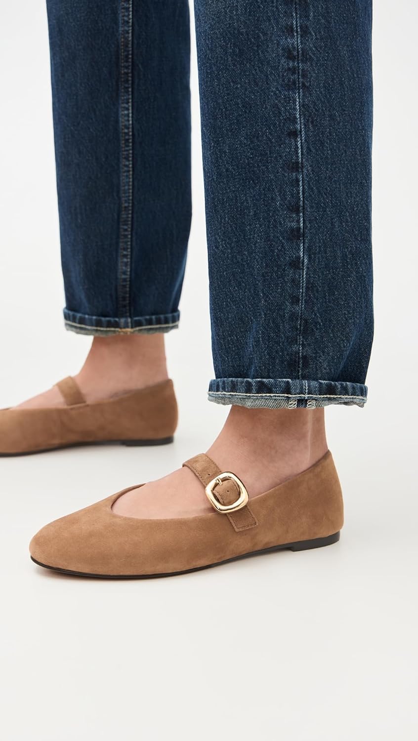 Madewell Womens Hera Suede Mary Jane