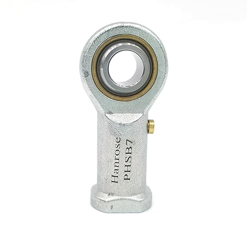 PHSB7 Rodamiento de extremo de barra, 716 pulgadas de diámetro prelubricado 716-20 rosca hembra rosca derecha heim junta (PHSB7 (716), extremos de