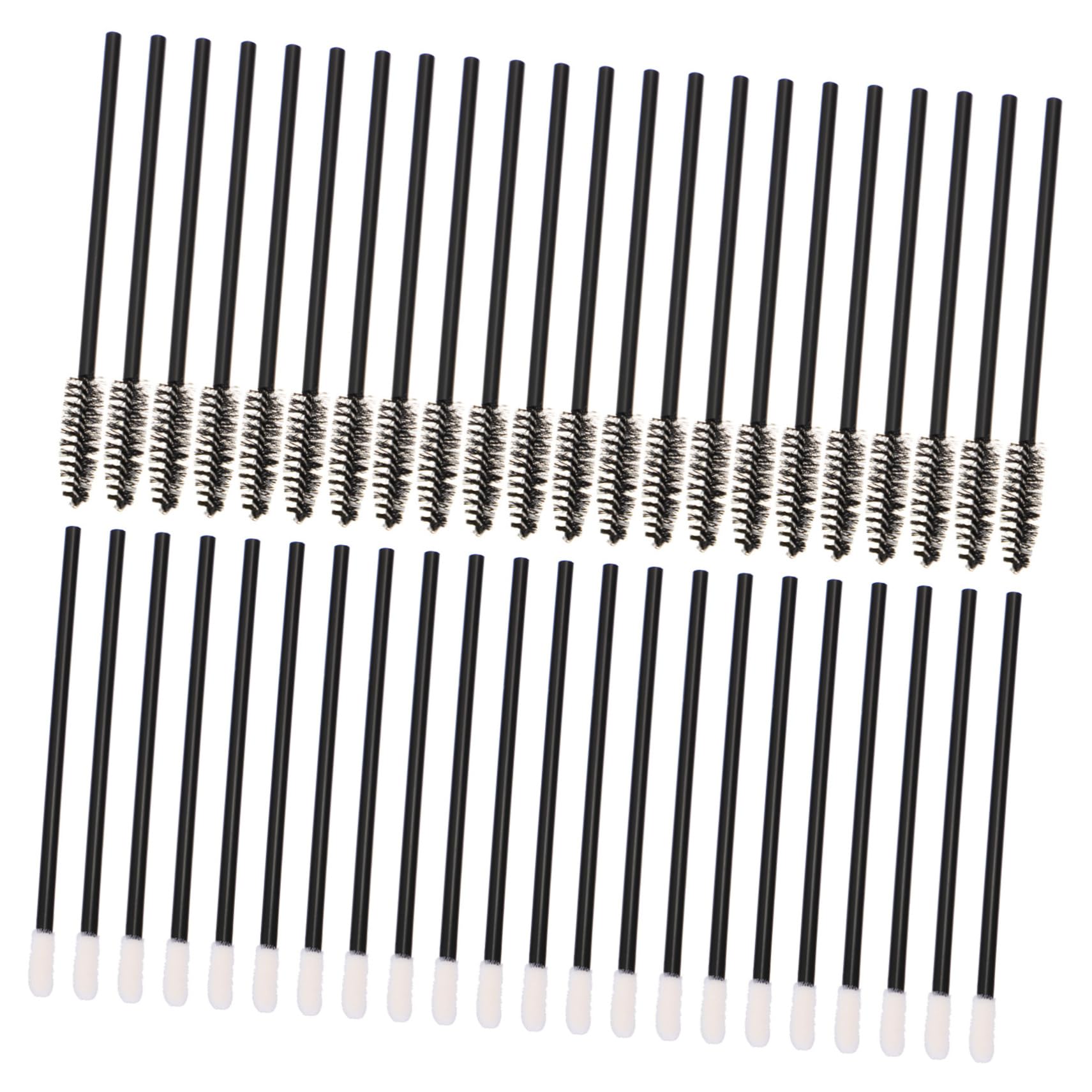 FOMIYES 100pcs Mascara Brush Lipstick Applicator Eyelash Wands Lip Gloss Makeup Tools