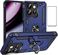 Vista 17 de Funda para Xiaomi redmi Note 10 Pro con protector de pantalla, ajuste delgado, protección militar, a prueba de golpes, funda trasera para Redmi Note