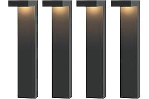 GKOLED 4-Pack 0.8W Outdoor LED Pathway Lights