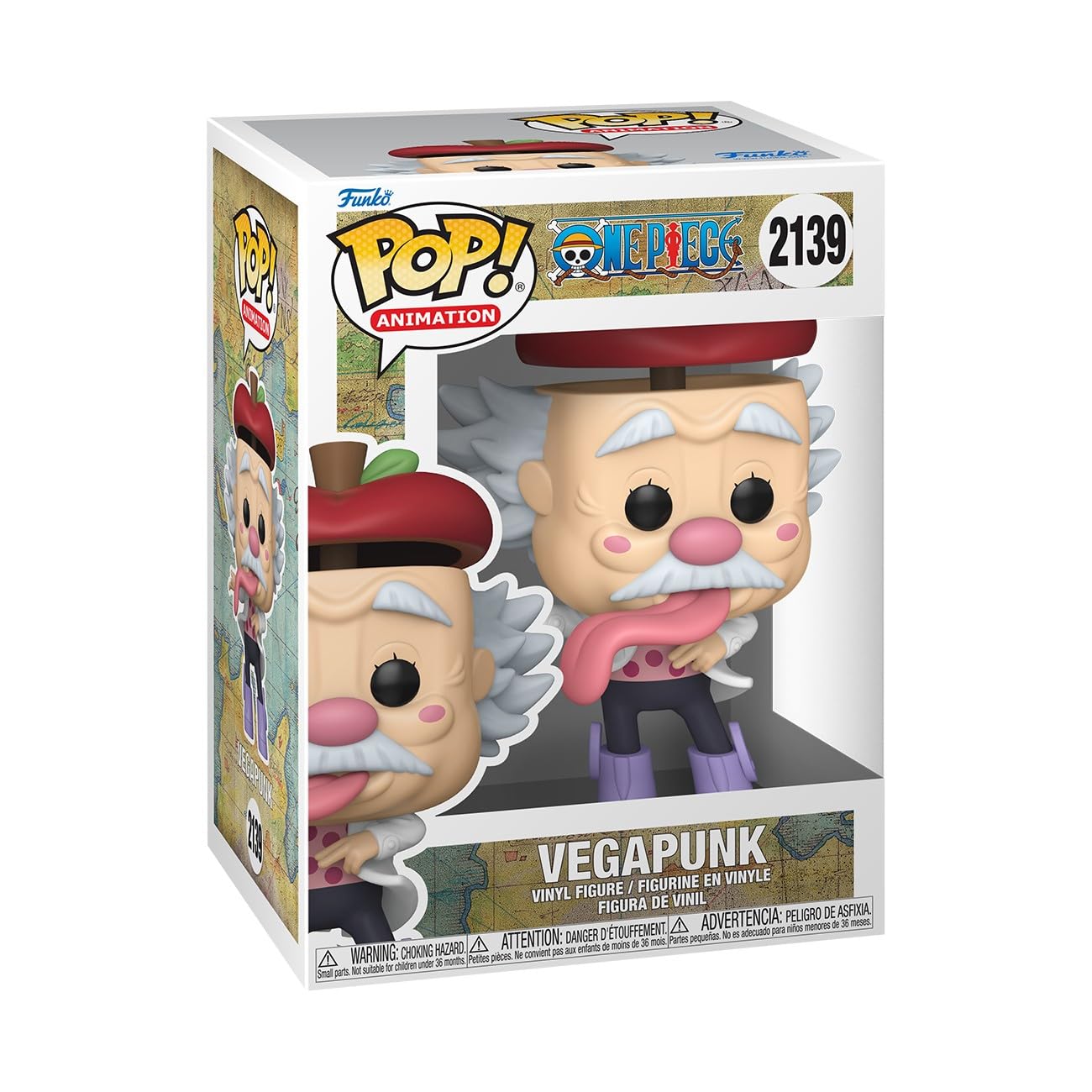 Funko POP! Animation: One Piece, Dr Vegapunk, Collectable Vinyl Figure, Gift Idea, Official Merchandise
