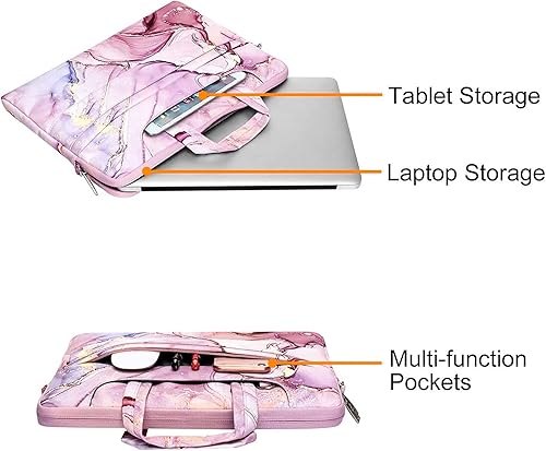 Miniatura 2 de MOSISO Bolsa de hombro para laptop compatible con MacBook AirPro, portátil de 13-13.3 pulgadas, compatible con MacBook Pro de 14 pulgadas M3 M2 M1