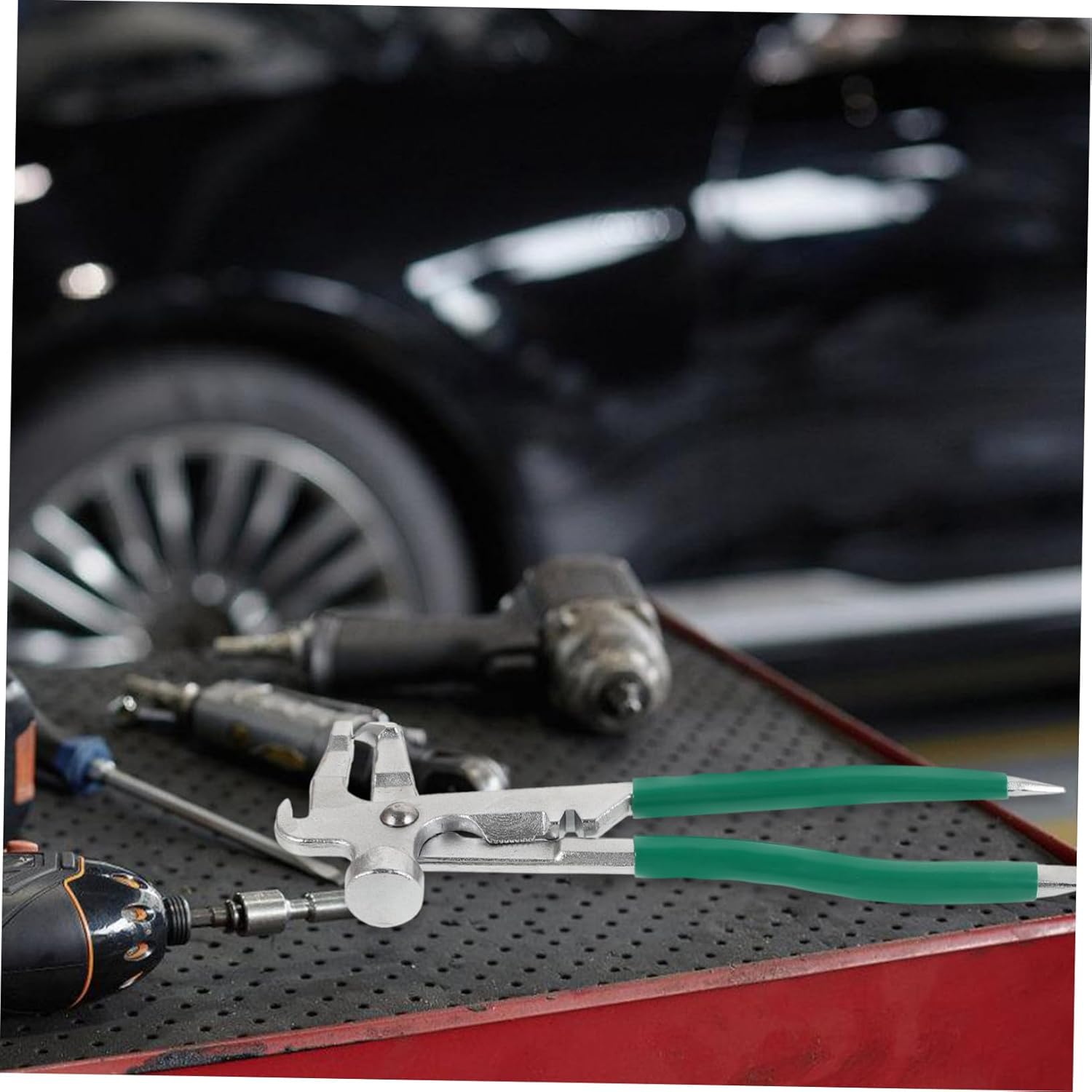 Luxshiny 4pcs Wheel Weight Pliers for Tire Balancing Tool for Effortless Removal and Installation of Clip Weights Essential Accessory for Auto Repair and Maintenance