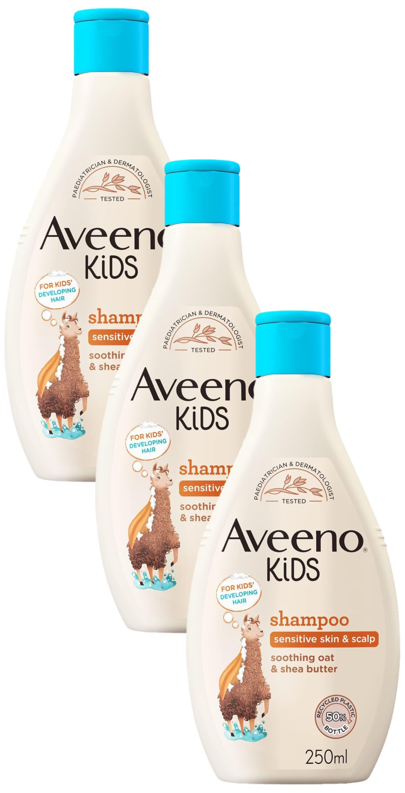 Aveeno Baby Kids Shampoo 250ml | Enriched with Soothing Oat & Shea Butter | Childrens Shampoo Developed for Your Little Superhero | Childrens Toiletries Sets — view 8