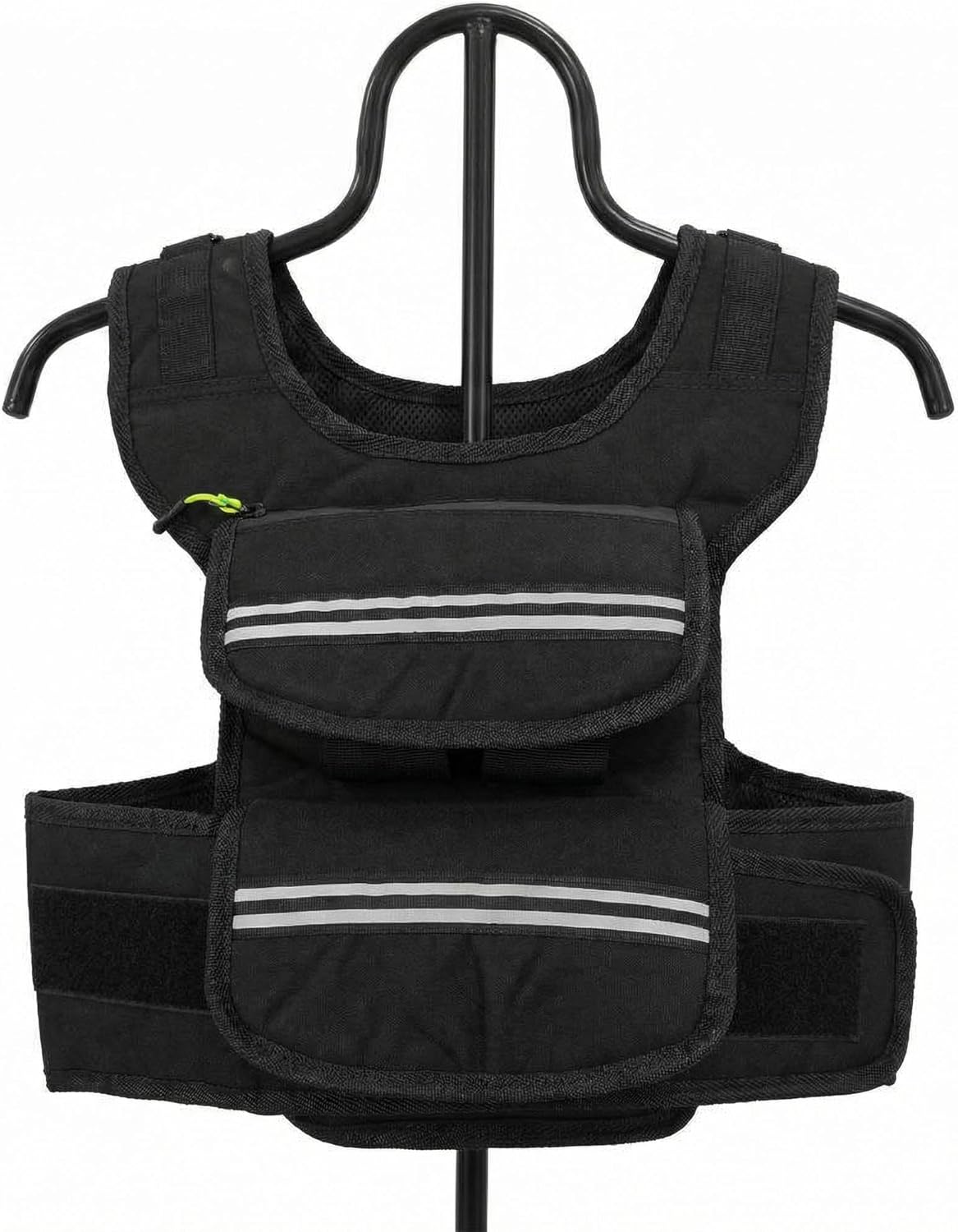 Adjustable Weighted Vest, 25/35/45 Lbs Weight Vest for Men, Weighted Vest with Pocket/Reflective Strips/Solid Iron Weights