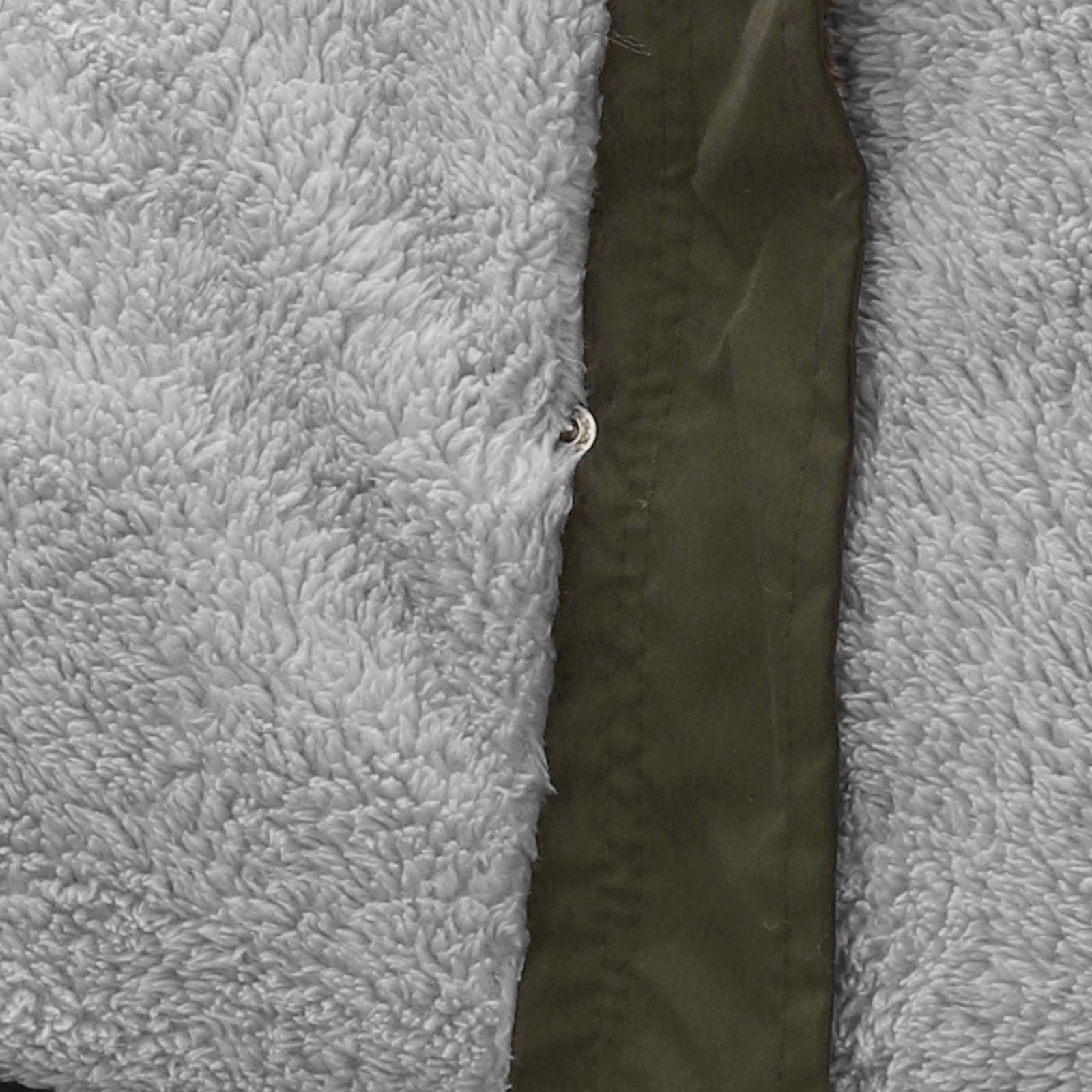 Winter warme Kapuzen Frauen Langlinienmantel Jacke Dicke Damenmantel