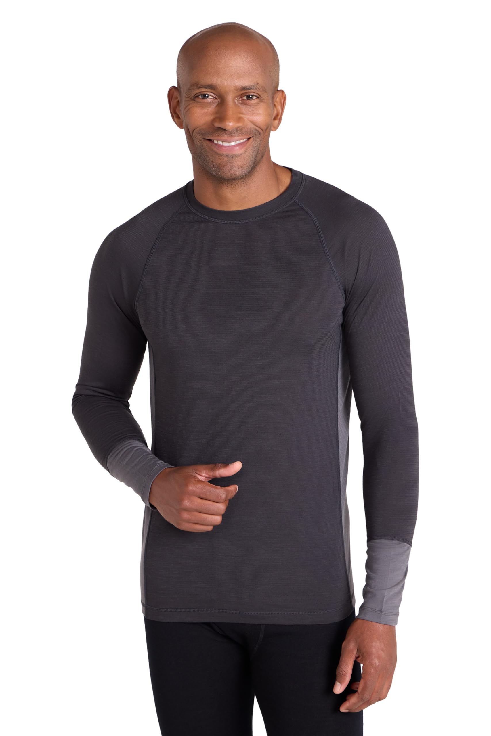 Arcs Mens Merino Baselayer Long Sleeve Top - Grey