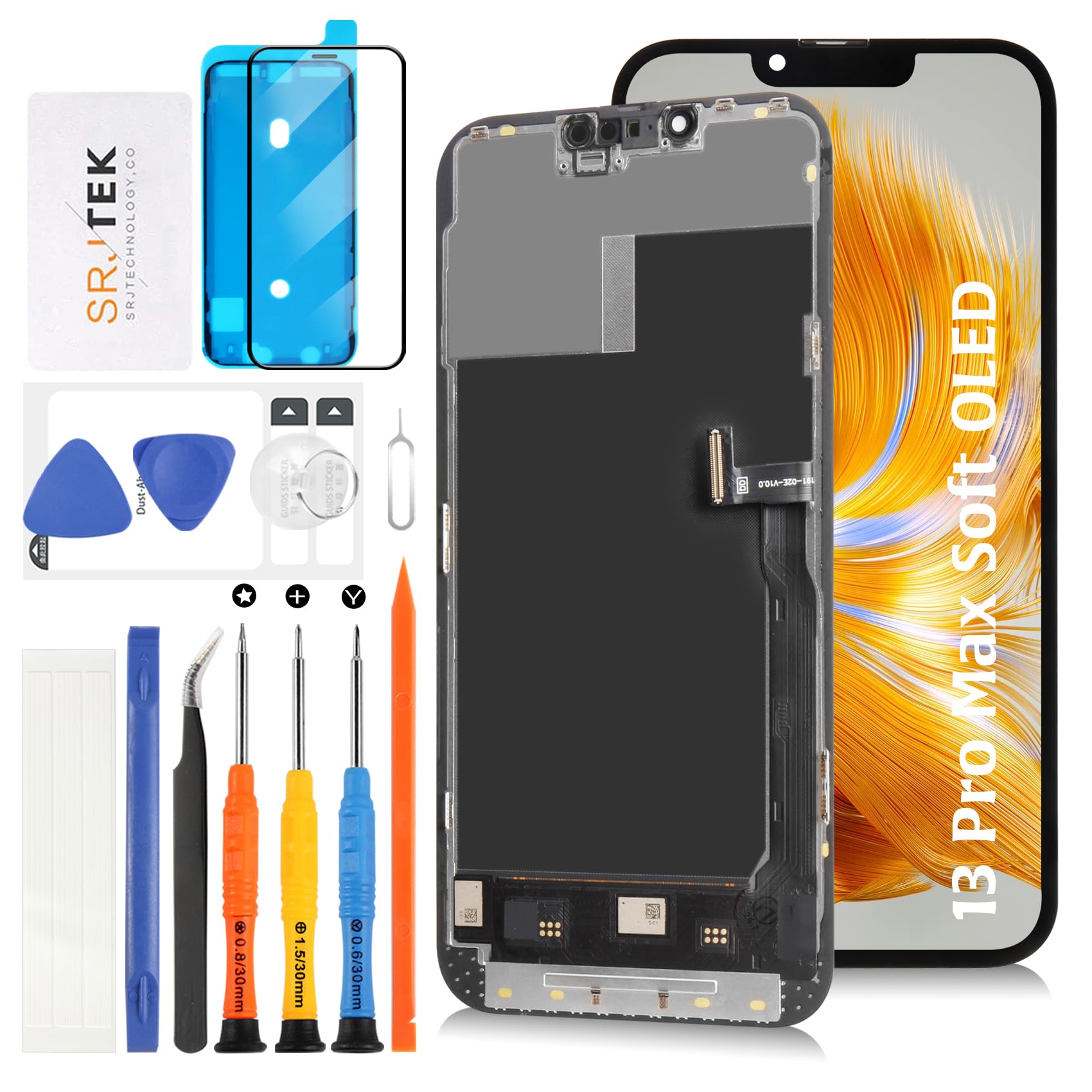 Amazon.co.jp: SRJTEK For iphone 13 Pro Max『Soft OLED+120Hz